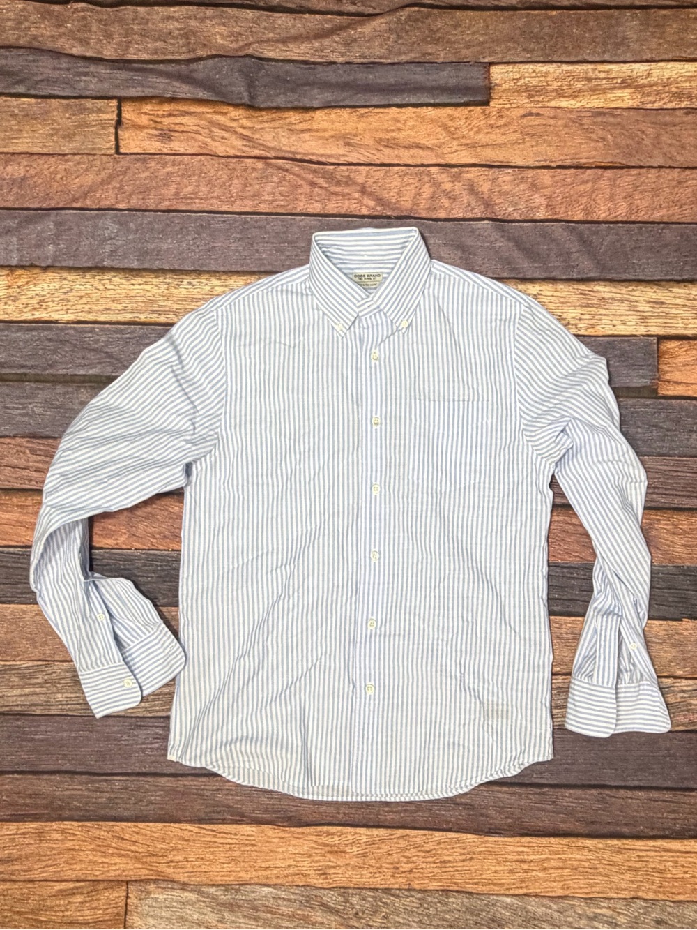 OOBE Brand 161 King Street Striped Button Down Dress Shirt